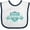 White and Navy, variant on Inktastic Banner Bride's Team Boys or Girls Baby Bib