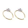 thumbnail image 2 of Xihbxyly Joyas de Cristal para La Nariz, Elegante Aro Nasal con Diseño Floral, Pendientes de Cobre Brillante, Juego de Accesorios de Moda, Ideal Como Regalo, Ideal para Amantes de La Joyería. Juego d, 2 of 2