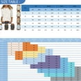 thumbnail image 3 of EHTMSAK Boho Shirts for Women 3/4 Sleeves Sunflower Printed Solid Color Elbow Length Crew Neck Shirts Casual Loose Fit Tee Tops Fashion 2024 Trendy Plus Size Blouses Black 3XL Dark Gray S, 3 of 5