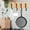 GD, variant on SuoKom Universal Wall Hanging Hook Wall Hanging Hanger Wood Bathroom Hook Pasted 0N The Door Cabinet Wardrobe Entrance (4 Pc)