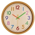thumbnail image 1 of 4.72'' Wall Clock Round Silent Creative Hanging Clock Wall Decoration for Home, 1 of 7
