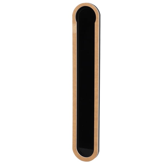 YAHHU Wall‑Mounted Acrylic Coffee Capsule Holder – 7‑Pod Capacity, Slim 3.94" x 15.75" x 1.18", Modern Black Design