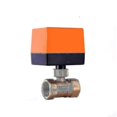 thumbnail image 2 of 1/2quot; 3/4quot; 1quot; 2quot; Motorized Ball Valve 12v 24v 3-wire 2 Point Control Brass Electric Ball Valve, 2 of 4