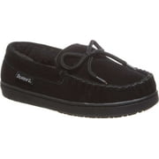 Children's Bearpaw Moc II Slipper Youth Black II Suede 5 M