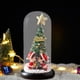 thumbnail image 3 of Mini árbol de Navidad de mesa con luz, adorno navideño, pequeña decoración navideña Base negra, 3 of 7