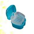 thumbnail image 2 of SHISUYAN Étui à Prothèses pour Rangement Plastique Durable Multicolore Léger Facile à Transporter 2.5x3.0 Pouces, 2 of 8