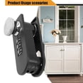 thumbnail image 3 of Combinaison de Mot de Passe Lock Serrures Intelligentes d'Armoire Sécurité des Meubles Lock Plastique + Alliage Mot de Passe Lock pour Garde-Robe Tiroir Armoire, 3 of 12