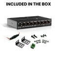 NEW BOSS EQ1208 4Band Preamp Car Audio Equalizer w/ Subwoofer Sub