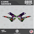 thumbnail image 2 of Kalair GFX Graphics Kit for Kawasaki KX100 (2001-2013) Core Series, 2 of 5