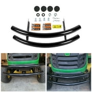 Kojem 2-Bar Front Bumper Guard Lawn Tractor Protection Brush Guard Compatible with John Deere 100 Series 15 in. 2 102 115 125 135 145 155C 190C D100 D110 D120