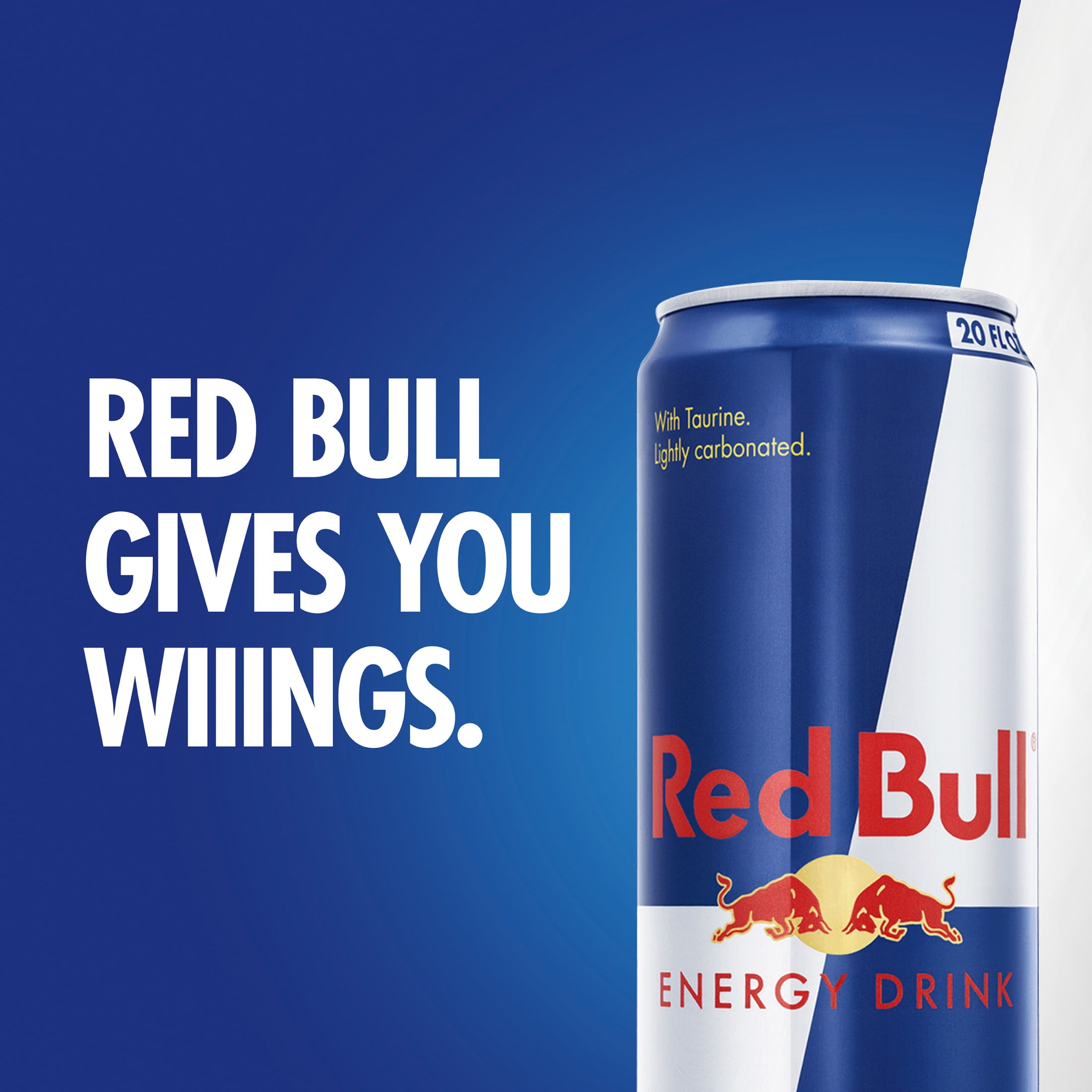 Red Bull Energy Drink, 20 fl. oz. Can, Pack of 12 Cans