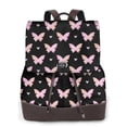 thumbnail image 1 of Balery Gradient Butterfly Mochila de Cuero para Mujeres, Gran Capacidad, Bolsa de Viaje Multifuncional, Mochila de Cuero y Bolsa de Hombro para Mujeres, 1 of 4