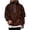 Brown, variant on men's leopard print hoodie, retro animal print pullover sweatshirt, vintage casual hooded top with pocket, brown cheetah pattern fleece jumper, streetwear graphic hoodie for men, cozy winter warm