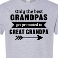 thumbnail image 4 of Inktastic Only the Best Grandpas Get Promoted to Great Grandpa T-Shirt, 4 of 5