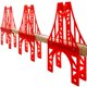 thumbnail image 1 of Puentes De Tren De Madera 3 Puentes Colgantes Accesorios De Vías De Tren De Madera Vías De Tren De Madera Vías De Tren Compatibles Con Todas Las Principales Marcas Juguetes De Madera Para Niñas Y Niño, 1 of 5