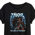 thumbnail image 3 of Marvel Thor - Metal Band Style - Women's Oversized Graphic T-Shirt, 3 of 5