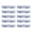 2, variant on 10Pcs Eyebrow Ruler Microblading Semi Permanent Eyebrow TattooPosition Ruler Guide Makeup Measure Stencil Shaping Tool
