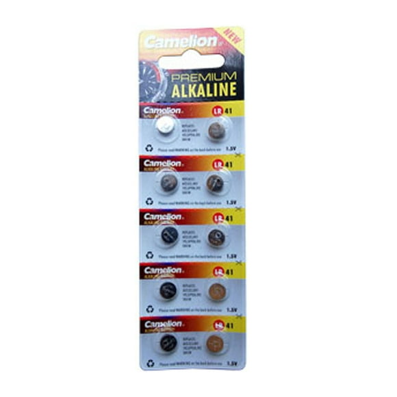 100-Pack AG3 / 384 / 392 / LR41 Button Batteries