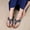 Blue, variant on Women Casual Slides Flip Flops Wedge Platform Flowers T-Strap Thong Sandals Comfortable Beach Shoes Dressy Summer Sandals Streetwear(Red,7.5)