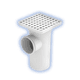 thumbnail image 1 of Coladera para patio Fleximatic cubierta blanca, 1 of 4