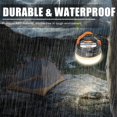 thumbnail image 5 of 2 Pack，Camping Lantern，Rechargeable Tent Lights, Water Resistant, Magnetic Base, 5 of 5