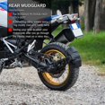 thumbnail image 5 of Mudguard For BMW gs1200 R1250GS R1200GS LC ADV 2013- R 1250 GS Motorcycle Mud Guard Rear Fender Tire Hugger Splash, 5 of 5