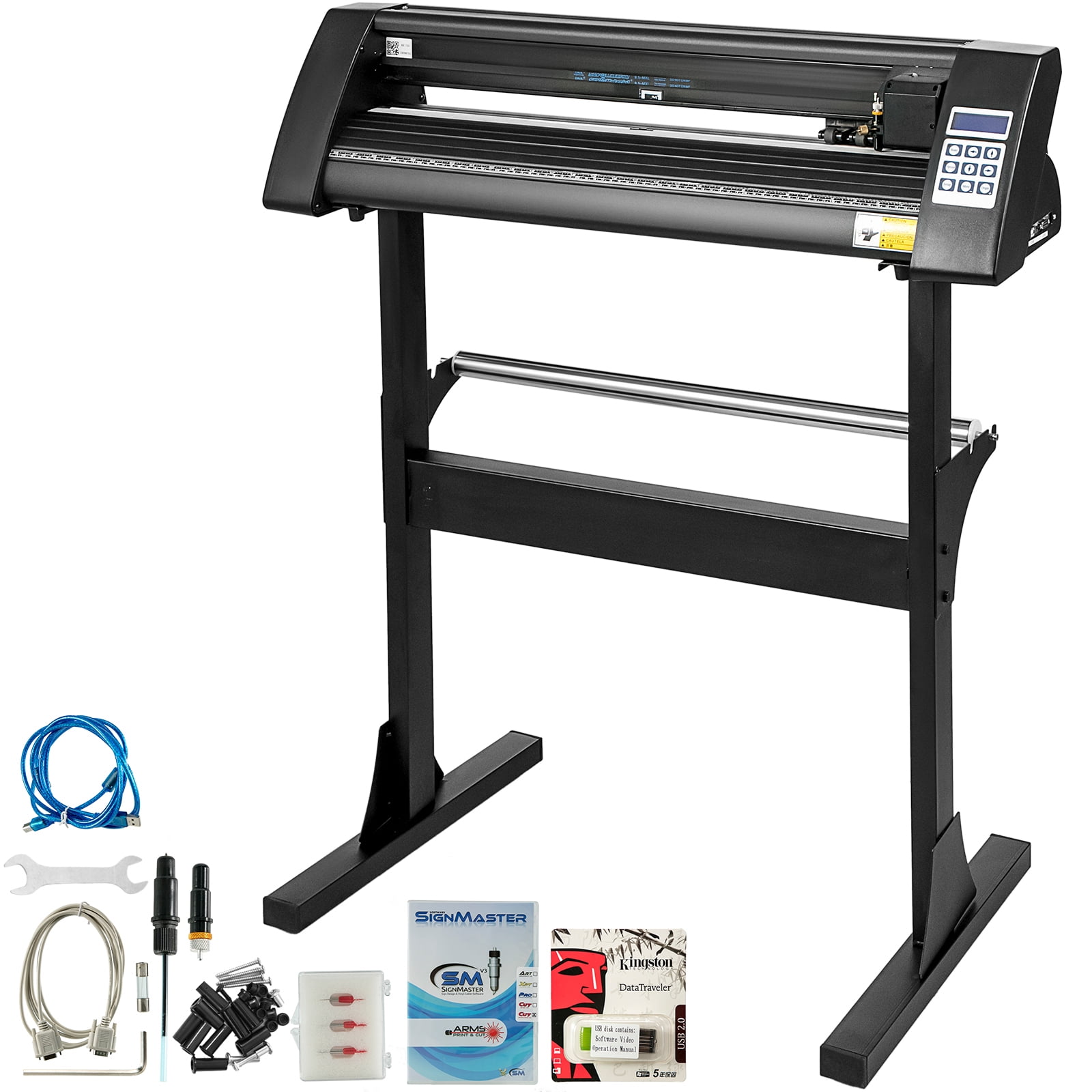 VEVOR Vinyl Cutter 28 inch Vinyl Cutter Machine 720mm Paper Feed Vinyl