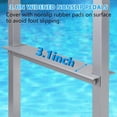 thumbnail image 5 of Garvee Dock Ladder 3 Steps,500LBS Removable Boat Ladder with Upgraded Widen Nonslip Pedals for Lake/Pool/Boarding/RV,Sliver, 5 of 6