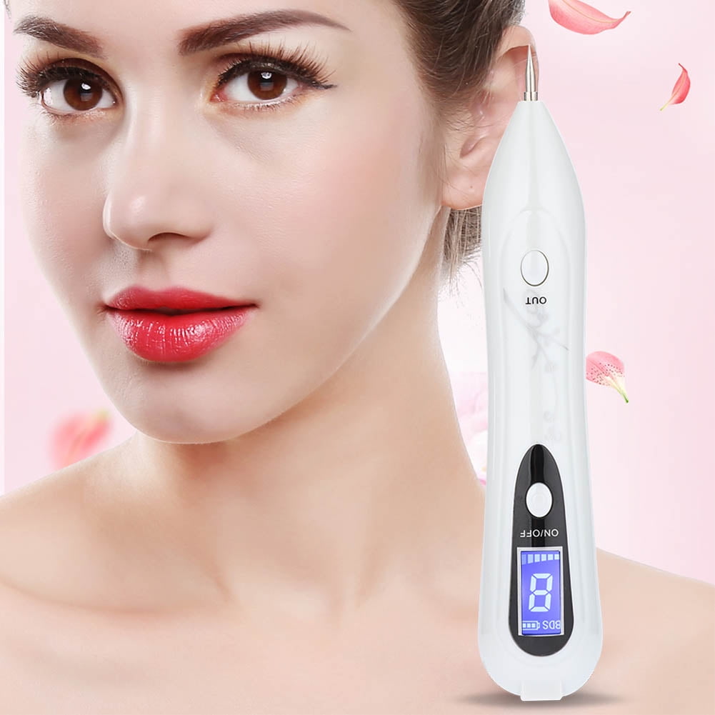 Garosa Freckle Removal Pen Lcd Screen Spot Usb Mole Tattoo Skin Repair Beauty Machine