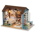 thumbnail image 1 of TuKIIE DIY Miniature Dollhouse Kit, 1:24 Scale Wooden Mini Doll House Accessories with Furniture for Kids Teens Adults(Forest Times), 1 of 5