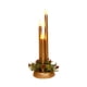 thumbnail image 3 of Velas navideñas sin llama para decoración del hogar, candelabros LED, velas LED Oro, 3 of 9
