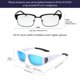 thumbnail image 4 of Gafas de Sol Polarizadas IGnaef UV400 para Usar Sobre Lentes - Unisex, 4 of 5