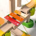 thumbnail image 4 of HABA Marble Run Building Set - Kullerbu Sim-Sala-Kling with Musical Effects and Domino Blocks, Ball Run Track Toy for Toddlers 2 and Up, 4 of 8