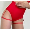 thumbnail image 2 of Sherrylily Women High Waist Yoga Shorts with Garters Booty Cheeky Pants Gym Butt Lifting Sports Leggings, 2 of 5