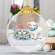 thumbnail image 2 of Cestas de Regalo de Navidad para Familias Colgante de Pascua de Oro 2D Decoración de Fiesta Plana Colgante de Vidrio Rellenador de Cesta de Pascua Regalo para Niños Cestas de Regalo de Vacaciones Para, 2 of 4