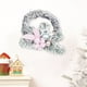 thumbnail image 4 of Xihbxyly Corona Navideña de Blancanieves, Elegante Diseño de Lazo, Follaje Nevado, Decoración Festiva para Puerta, Ligera y Fácil de Colgar, Tamaño 26 X 18 Cm., 4 of 6