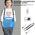 thumbnail image 2 of Dteck Crossbody Strap Kids Case for iPad Air 11 inch 2025 M3/iPad Pro 11 inch (M4) 2024/iPad Air 11 inch (M2) 2024,Cute EVA Hand Grip Case Shockproof Kickstand Cover with Shoulder Strap,Blue, 2 of 6