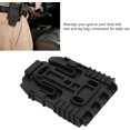 thumbnail image 5 of Veeki Quick Locking System Kit, Tools Storage On Duty Belt Girdle Locking Buckle and Receiver Plate (Black)-051601, 5 of 5