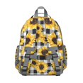 thumbnail image 5 of Tournesol avec Citation Inspirante Sac à Dos - Imperméable et Organisé, 5 of 5