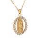 thumbnail image 2 of Collares para Mujer Oro 18k de Virgen de Guadalupe con Zirconia Cúbica, LuckyLy Acero Inoxidable con Baño Oro 18k, Cadena y Dije – Joyería ideal como Regalos para Mujer Navidad y Regalos para dorado, 2 of 6