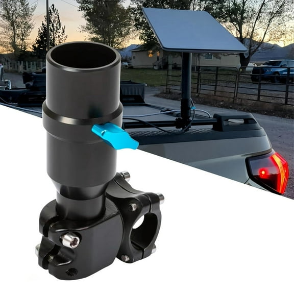 Steel Clamp Mount for Starlink Gen 2 – Anti-Rust Adjustable Bracket for RVs, Cars, and Roof Racks – Portable & Easy Installation Kit