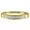Yellow Gold, variant on 1/4 CT. T.W. Princess-Cut Diamond Wedding Band in 14K White Gold