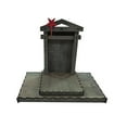 thumbnail image 2 of Jesus Manger Nativity Scene Wood Structure Ornament for Indoor Outdoor Religious, 2 of 8