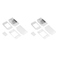 thumbnail image 1 of Lente Pantalla Carcasa Cristal Transparente Cubierta Completa para DS Lite, 1 of 9