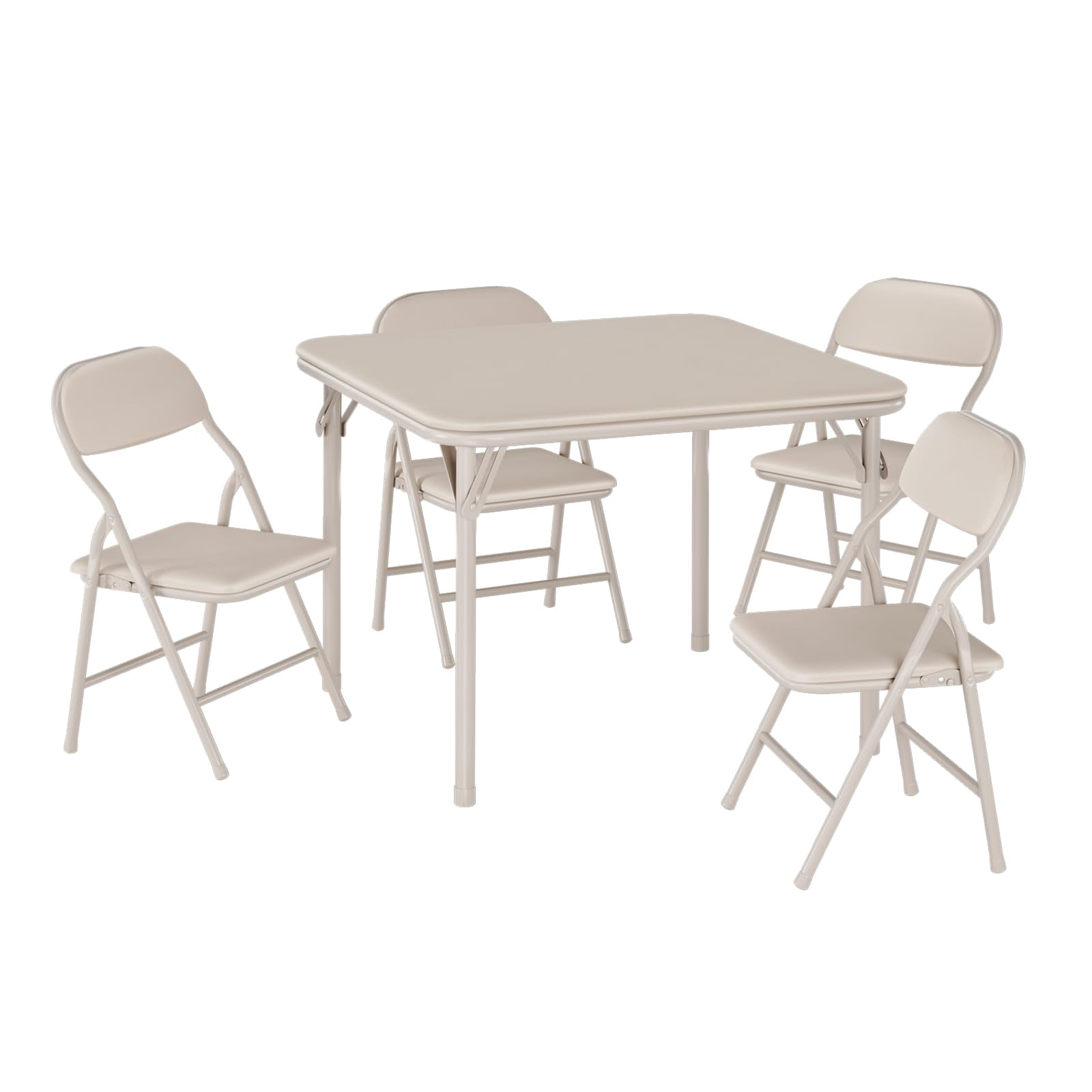 Ataucjin 3 Piece Boys Girls Folding Table and Chairs Set, Activity Table and Chairs Set for Dining Room,Daycare,Classrooms