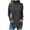Grey, variant on Telankuip Women's Turtleneck Long Sleeve T-Shirts Soft Solid Color Loose Fit Comfortable Long Tee Shirts Plus Size Drop Shoulder Asymmetrical Hem Base Layer Pullovers Grey XL