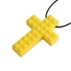 thumbnail image 2 of Mordedor de silicona colorido mordedor de bebé masticable regalos para bebés (amarillo) Ndcxsfigh libre de BPA, 2 of 9