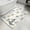 White, variant on Cute Fox Washable Area Rugs for Living Room Bedroom, Large Non Slip Indoor Floor Carpet Absorbent Low Pile Funny Animals Watercolor Star Bunny Door Mat Rugs for Bathroom Entryway 47.2"x63"