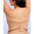 thumbnail image 3 of Sujetador sin tirantes HSIA talla grande con aros, ligeramente forrado, beige, 3 of 6