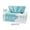 Blue, variant on 20pcs Non-Woven Microfiber Cleaning Cloths - Edgeless Reusable Towels for Car Kitchen and Home, Lint-Free Absorbent Disposable Feel Wipes